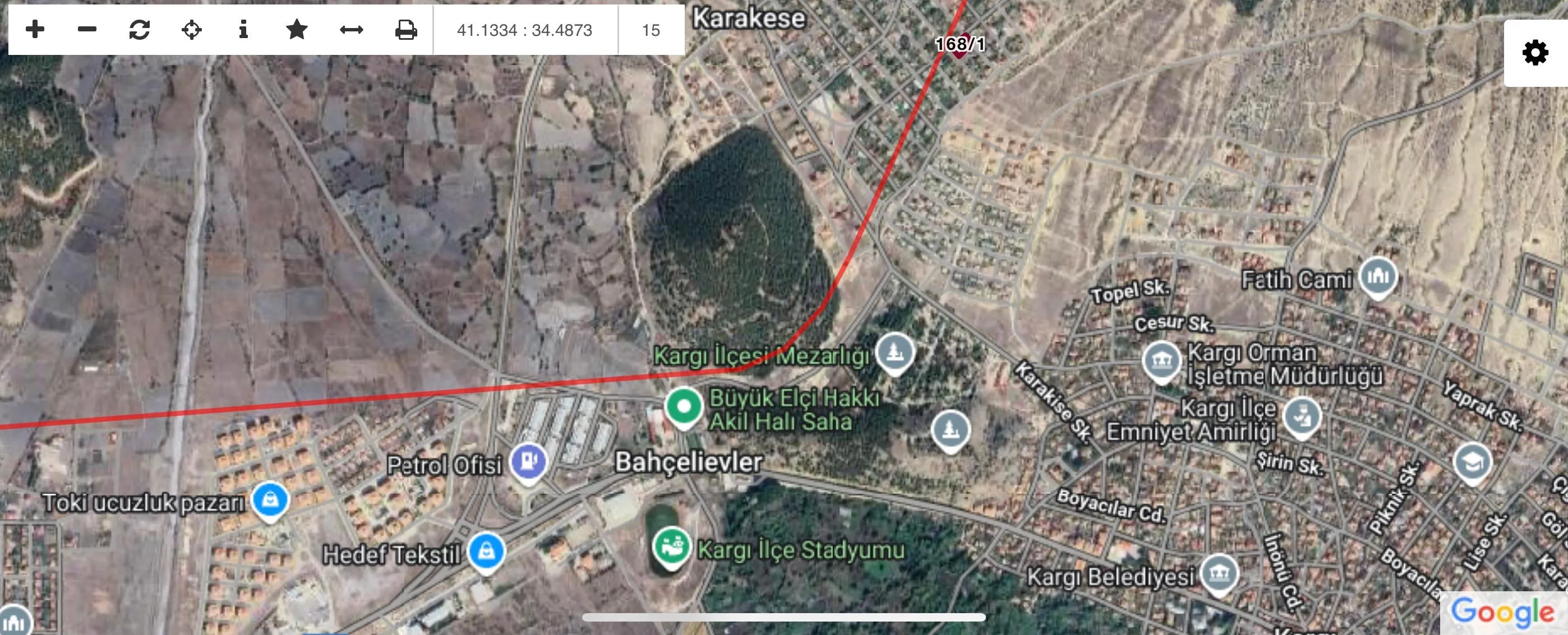 ÇORUM KARAKİSE'DE YATIRIMLIK KÖŞE PARSEL 1007M2 ARSA FIRSAT!